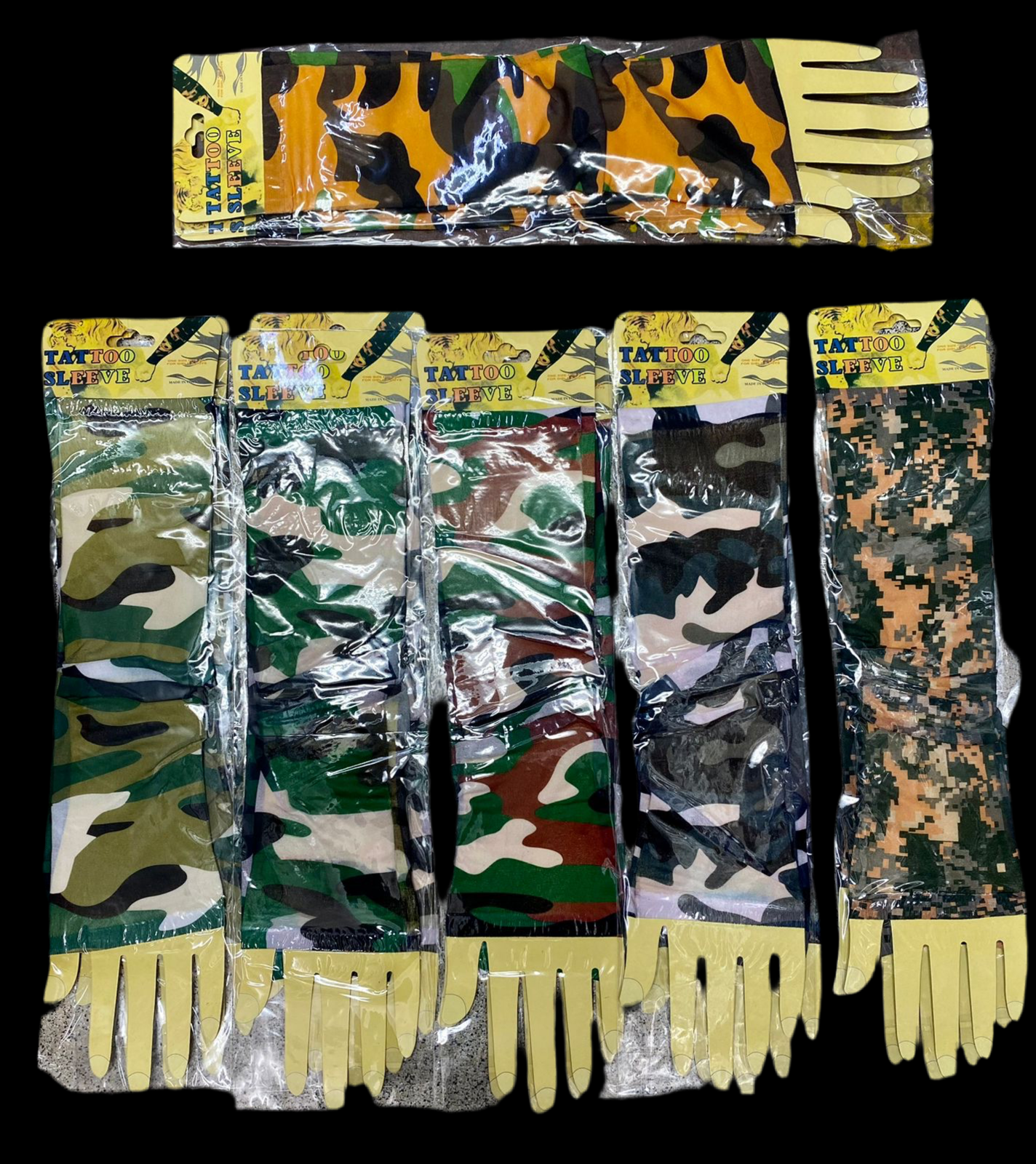 Mangas militar por 12 pares.