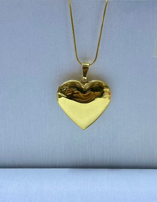 Dije relicario corazón (sin cadena)