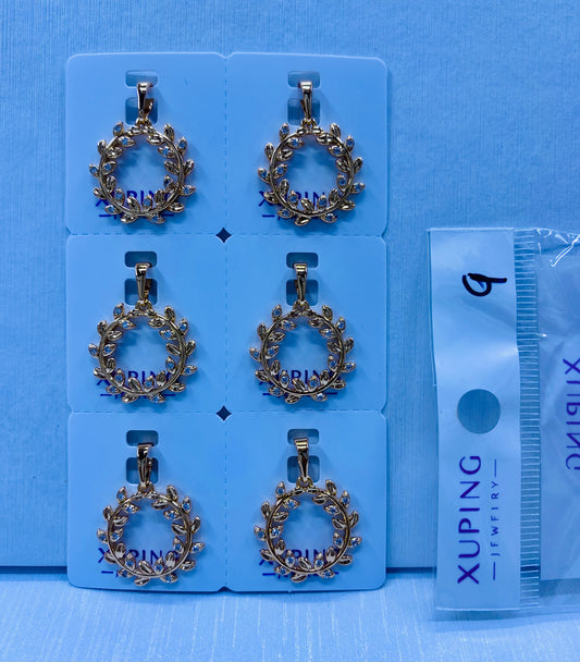 Dije Xuping en color 18k rose por 1 und.