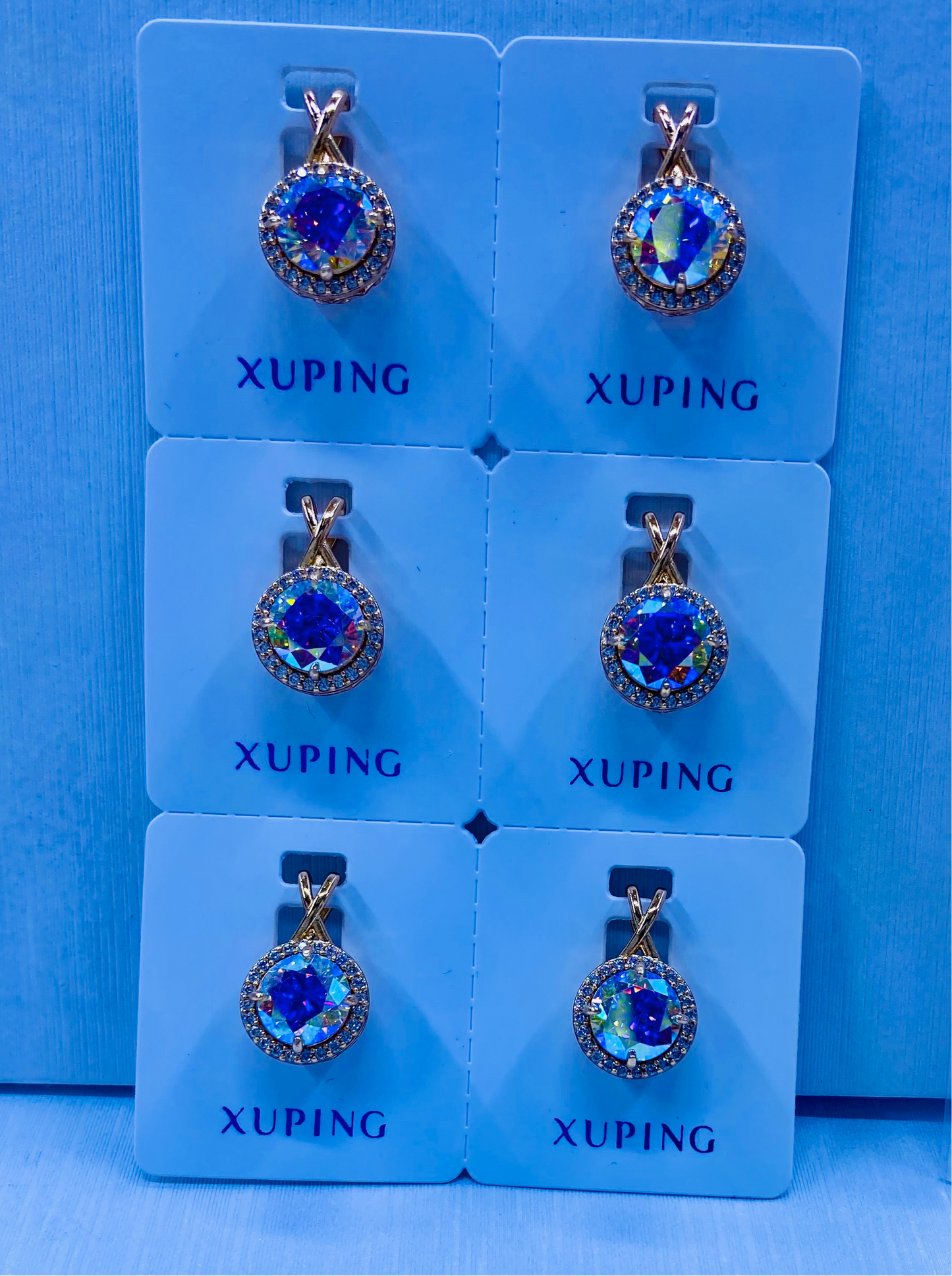 Dije Xuping en color 18k rose por 1 und.
