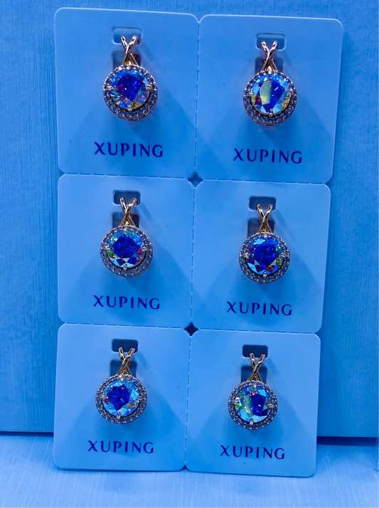 Dije Xuping en color 18k rose por 1 und.