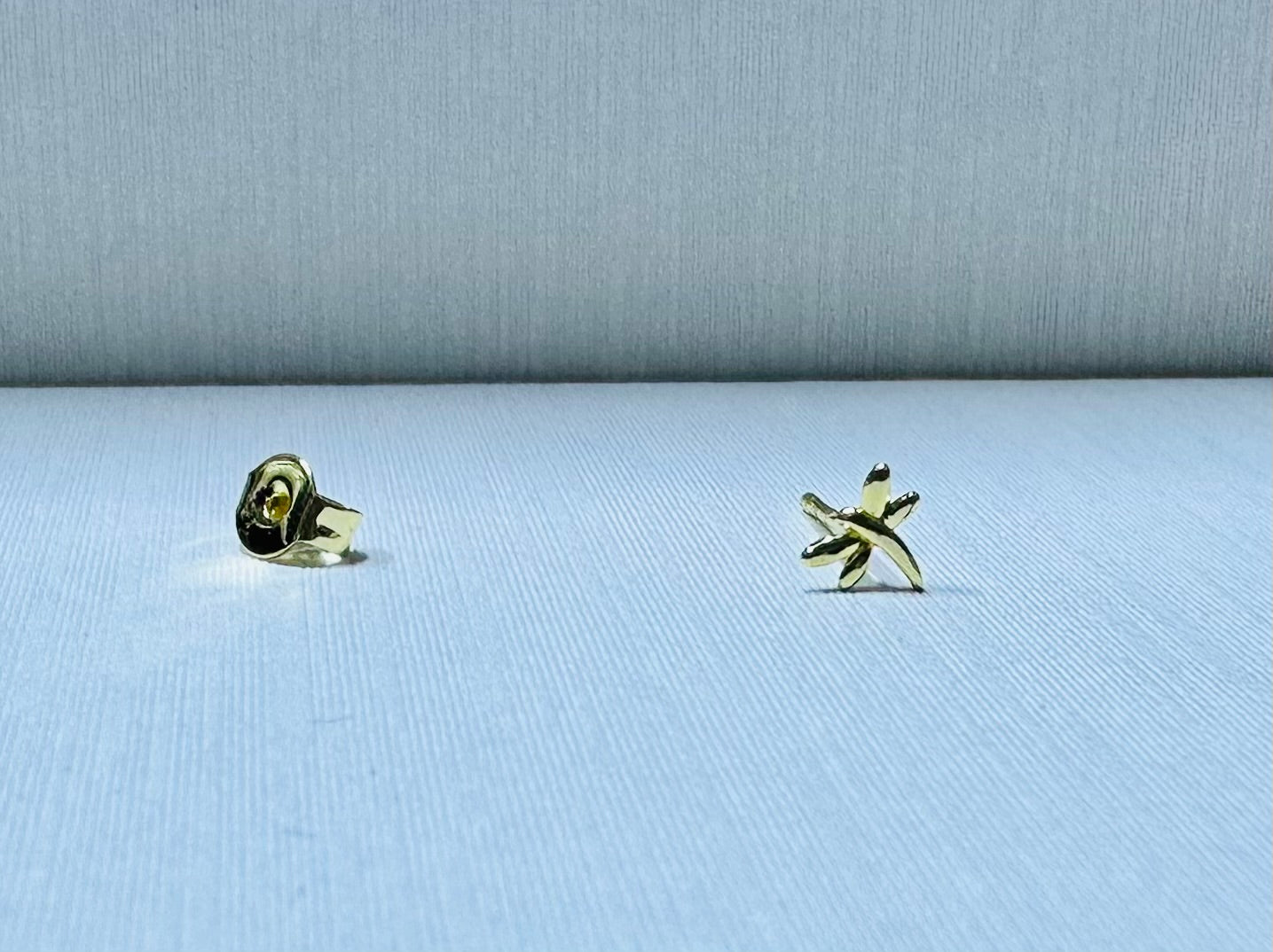 Arete miniatura libélula por 12 pares.