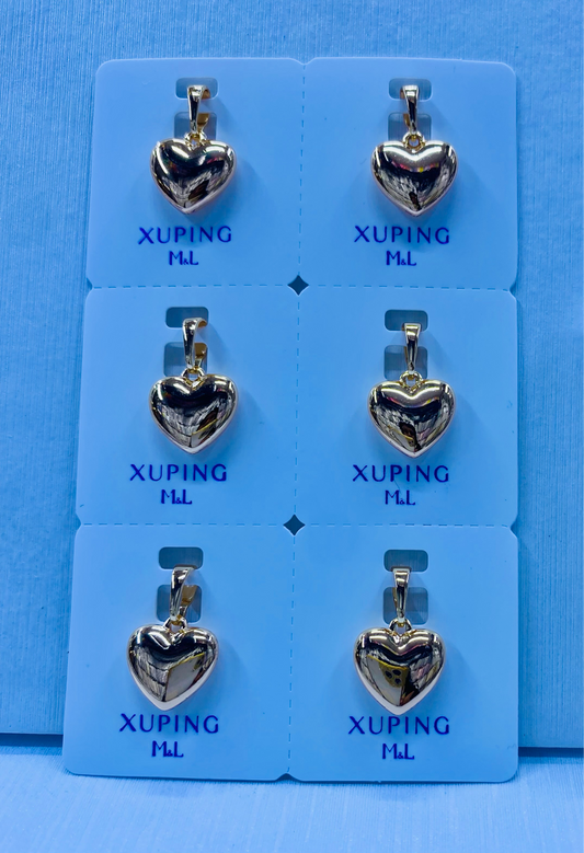 Dije Xuping M&L en color 18k rose por 1 und.