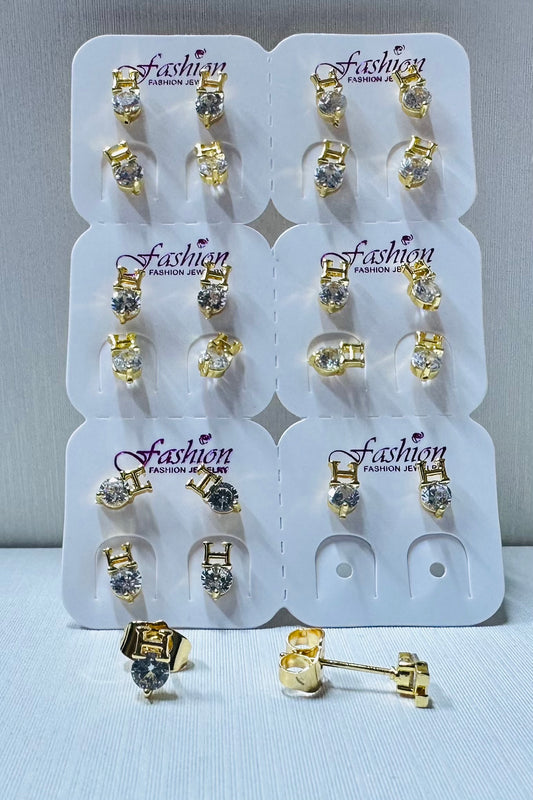 Arete con piedra de zircon
