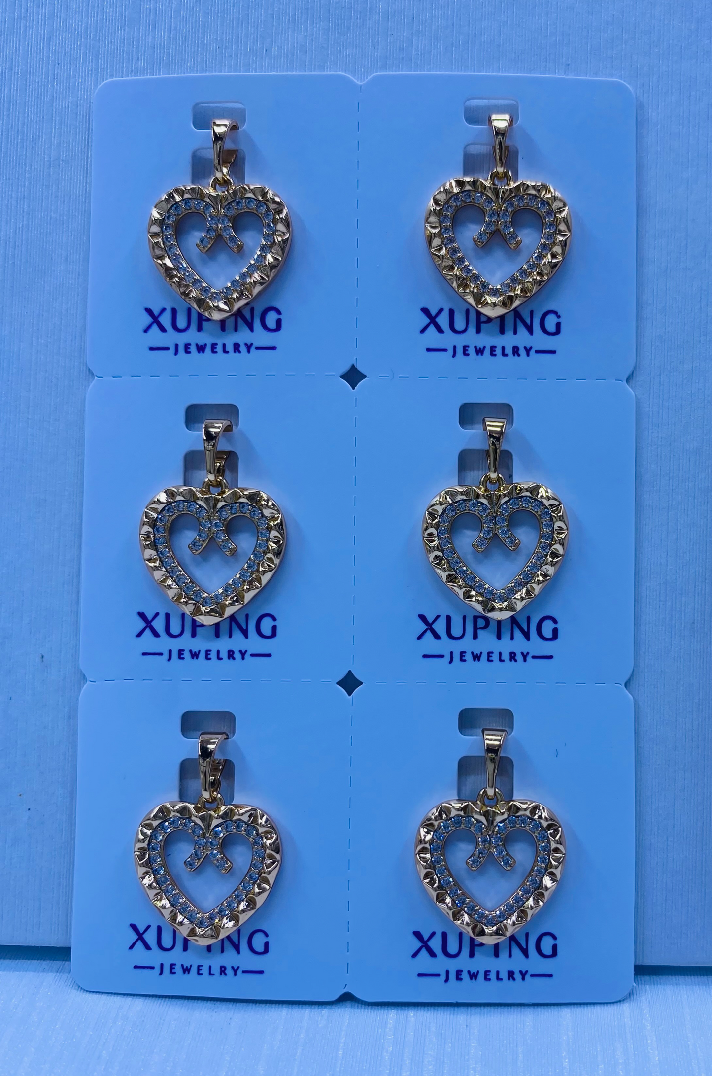 Dije Xuping en color 18k rose por 1 und.