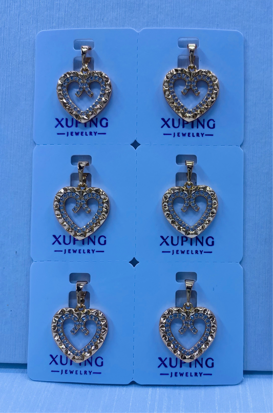 Dije Xuping en color 18k rose por 1 und.